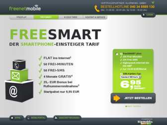 freeflat.freenetmobile.de website preview