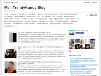 blog.meintrendyhandy.de website preview