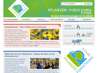 pflanzen-forschung-ethik.de website preview