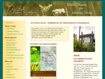 hof-berggarten.de website preview