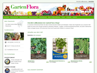 gartenflora-shop.de website preview