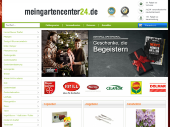 meingartencenter24.de website preview