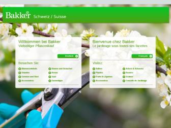 bakker.ch website preview