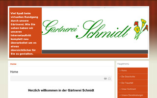 gaertnerei-schmidt.de website preview