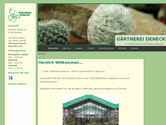 gaertnerei-denecke.com website preview