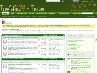 forum.floristik24.de website preview