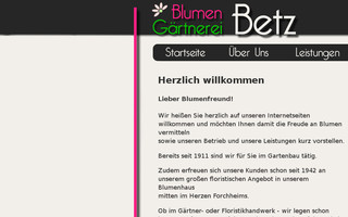 blumen-betz.de website preview