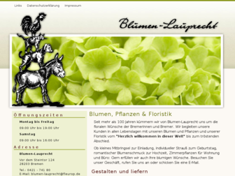 blumen-lauprecht.de website preview