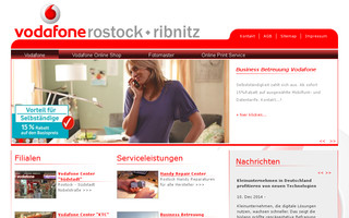 vodafone-rostock.de website preview