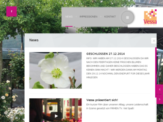 vessa-floristik.de website preview