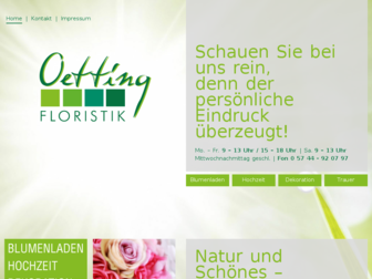 oetting-floristik.de website preview