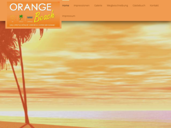 orangebeach-frankfurt.de website preview