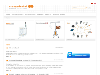 orangedental.de website preview