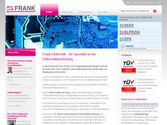 frank-elektronik.de website preview