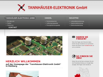 tannhaeuser-elektronik.de website preview