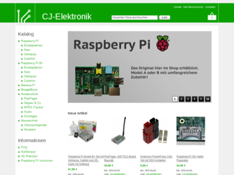 shop.cj-elektronik.de website preview