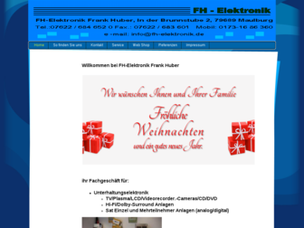 fh-elektronik.online.de website preview