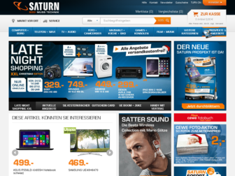 saturn.de website preview