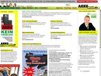 akkuman.de website preview