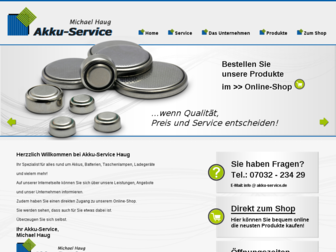 akku-service.de website preview