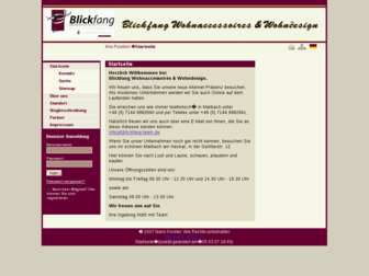 blickfang-team.de website preview