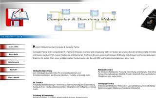 computer-palme.de website preview