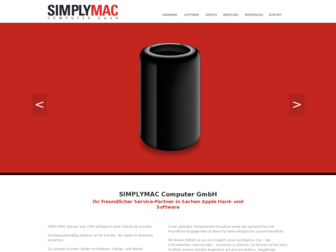 simplymac.de website preview