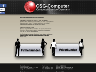 csg-computer.de website preview