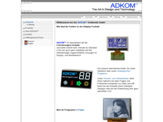 adkom.de website preview