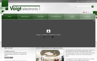 voigt-electronic.de website preview
