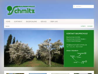 schmitzbaumschule.de website preview