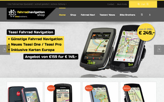 fahrrad-navigation-shop.de website preview