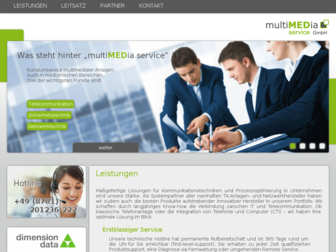 multimedia-service.net website preview