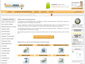 akku500.de website preview