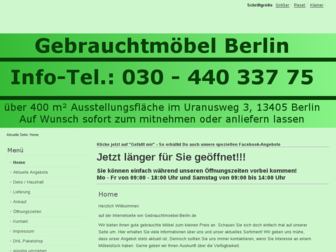 gebrauchtmoebel-berlin.de website preview