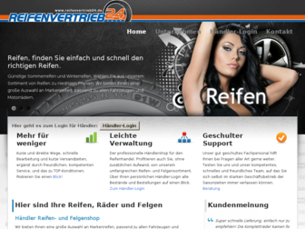 reifenvertrieb24.de website preview