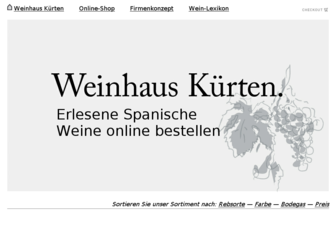 weinhaus-kuerten.de website preview