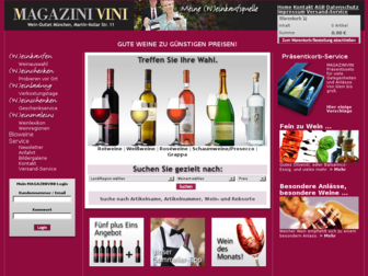 magazinivini.de website preview