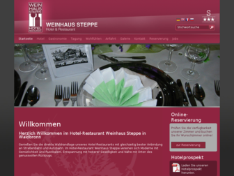 weinhaus-steppe.de website preview