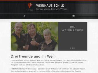 weinhaus-schild.de website preview