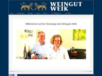 weingut-weik.de website preview