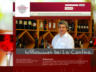 la-cantina-weinhandel.de website preview