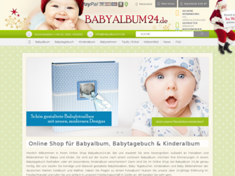 babyalbum24.de website preview