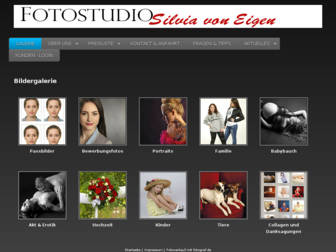 fotostudio-silvia-von-eigen.de website preview