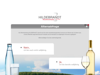 hildebrandt-weinhandel.de website preview
