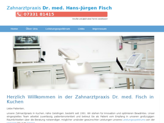zahnarzt-dr-fisch.de website preview