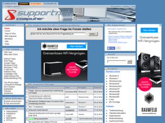 supportnet.de website preview