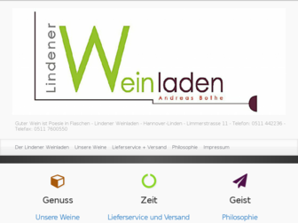 lindenerweinladen.de website preview