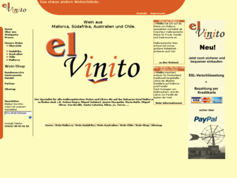 elvinito.de website preview