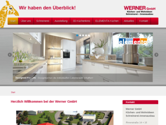 werner-kuechen.de website preview